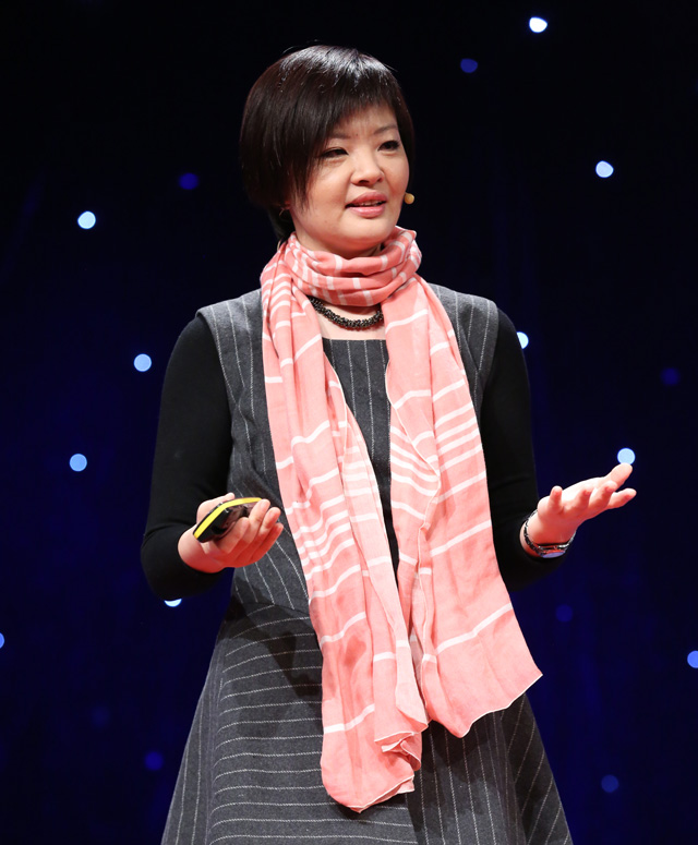 杨柘与网易副总裁李黎